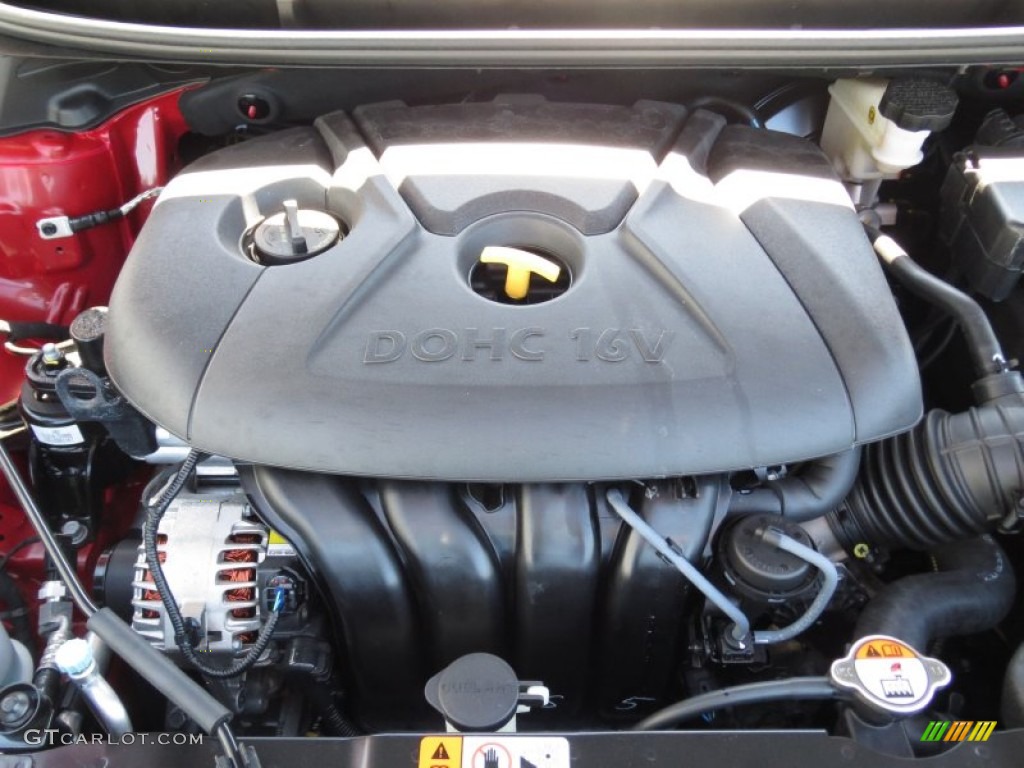 2013 Hyundai Elantra GT 1.8 Liter DOHC 16-Valve D-CVVT 4 Cylinder Engine Photo #70398582