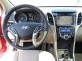 Beige 2013 Hyundai Elantra GT Dashboard