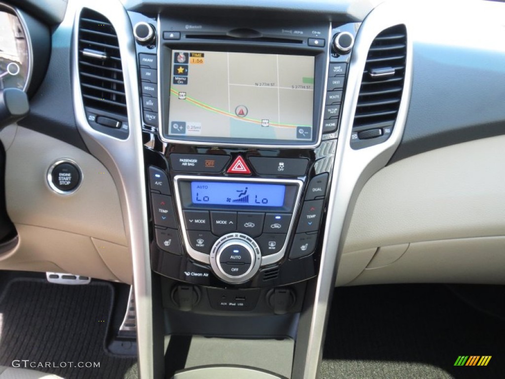 2013 Elantra GT - Volcanic Red / Beige photo #25