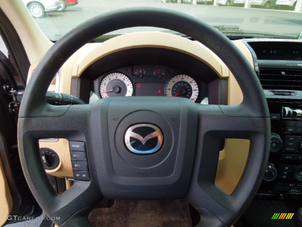 2009 Mazda Tribute i Sport Steering Wheel Photos