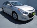 2012 Silver Frost Metallic Hyundai Sonata Hybrid  photo #1