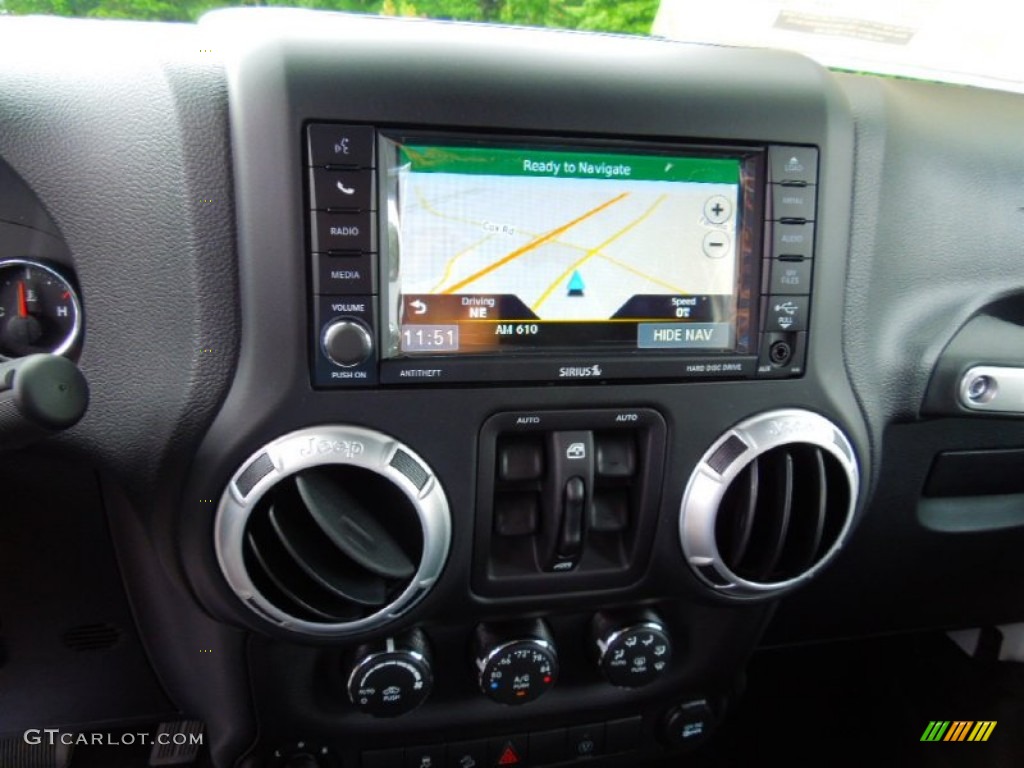 2013 Jeep Wrangler Unlimited Sahara 4x4 Controls Photo #70400511