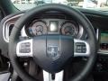 Black 2013 Dodge Charger SXT Steering Wheel