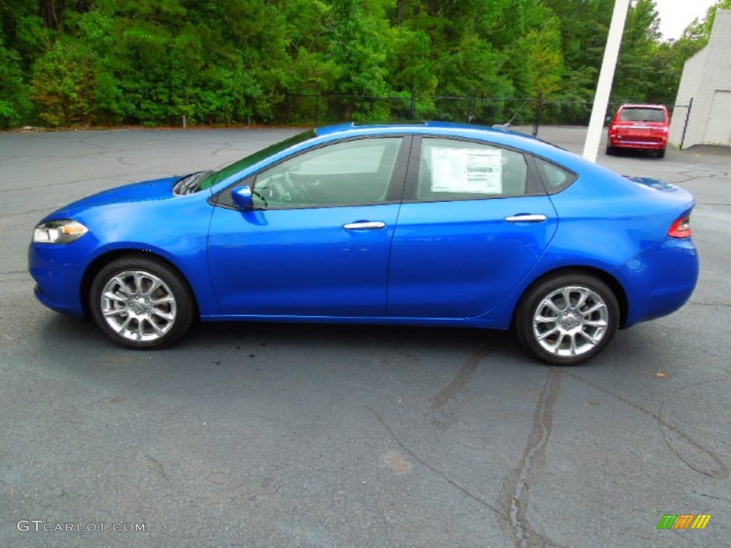 Blue Streak Pearl Coat 2013 Dodge Dart Limited Exterior Photo #70401531