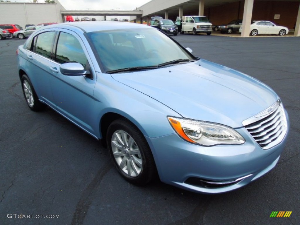 Crystal Blue Pearl 2013 Chrysler 200 Touring Sedan Exterior Photo #70402167