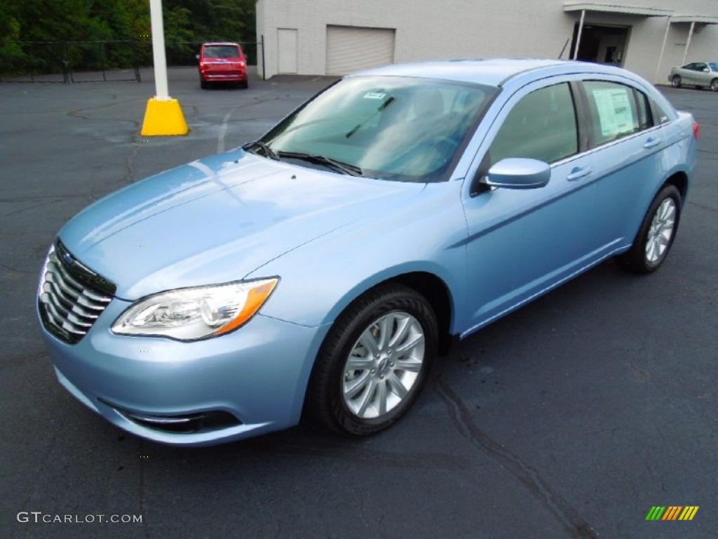 Crystal Blue Pearl 2013 Chrysler 200 Touring Sedan Exterior Photo #70402174