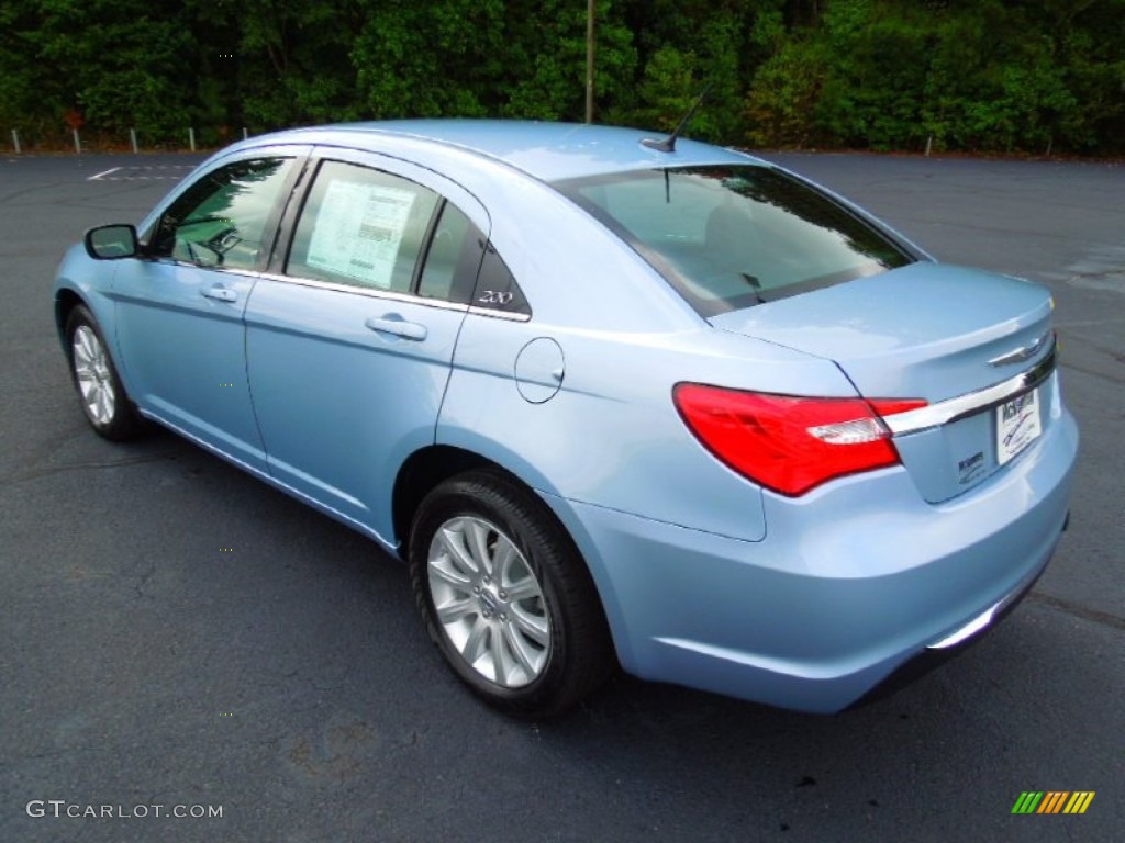 Crystal Blue Pearl 2013 Chrysler 200 Touring Sedan Exterior Photo #70402188