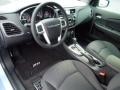 Black 2013 Chrysler 200 Touring Sedan Interior