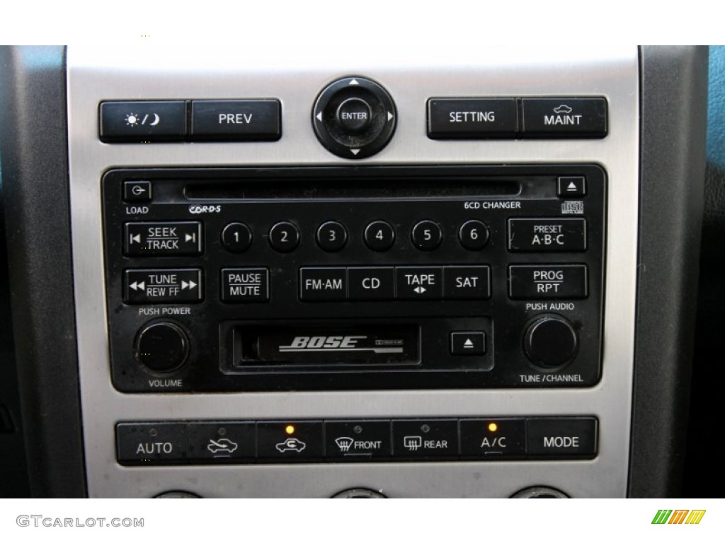 2003 Nissan Murano SL AWD Audio System Photo #70402410