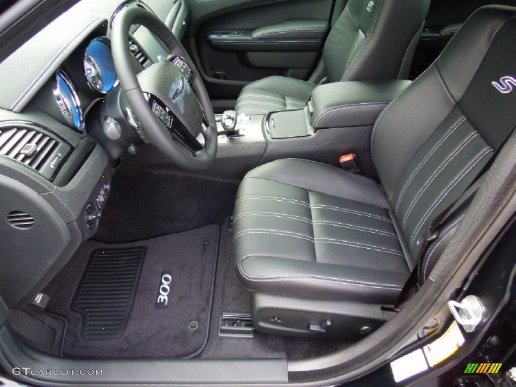 Black Interior 2013 Chrysler 300 S V6 Photo #70402530