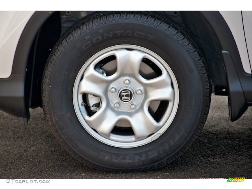 2012 CR-V LX - Alabaster Silver Metallic / Gray photo #7