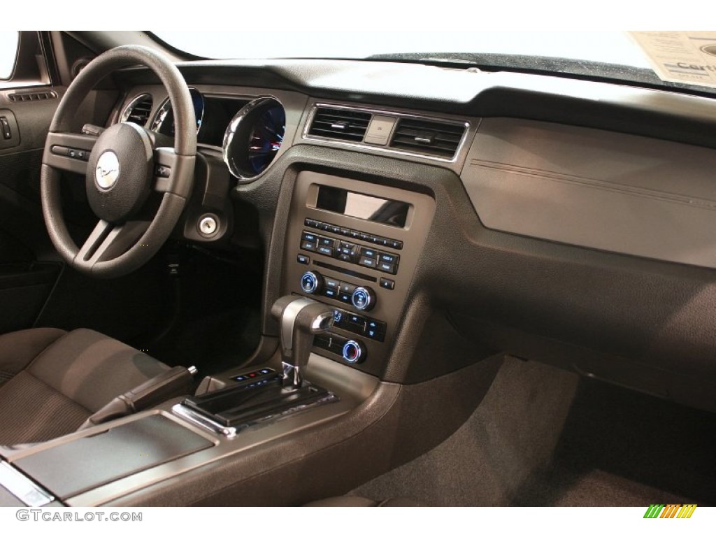 2011 Mustang V6 Coupe - Ebony Black / Charcoal Black photo #12