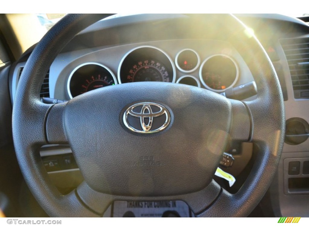 2010 Tundra CrewMax - Super White / Graphite Gray photo #20