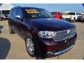 Deep Molten Red Pearl 2012 Dodge Durango Citadel Exterior