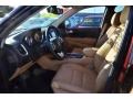 2012 Dodge Durango Black/Tan Interior Front Seat Photo