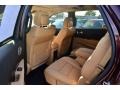 2012 Dodge Durango Black/Tan Interior Rear Seat Photo