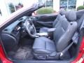 Front Seat of 2006 Solara SE V6 Convertible