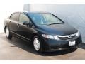 Crystal Black Pearl - Civic Hybrid Sedan Photo No. 6