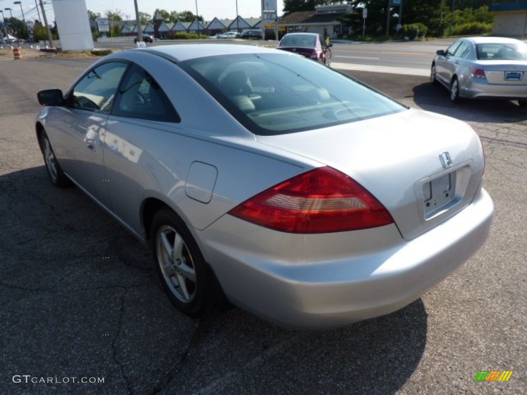 2003 Accord EX Coupe - Satin Silver Metallic / Black photo #5
