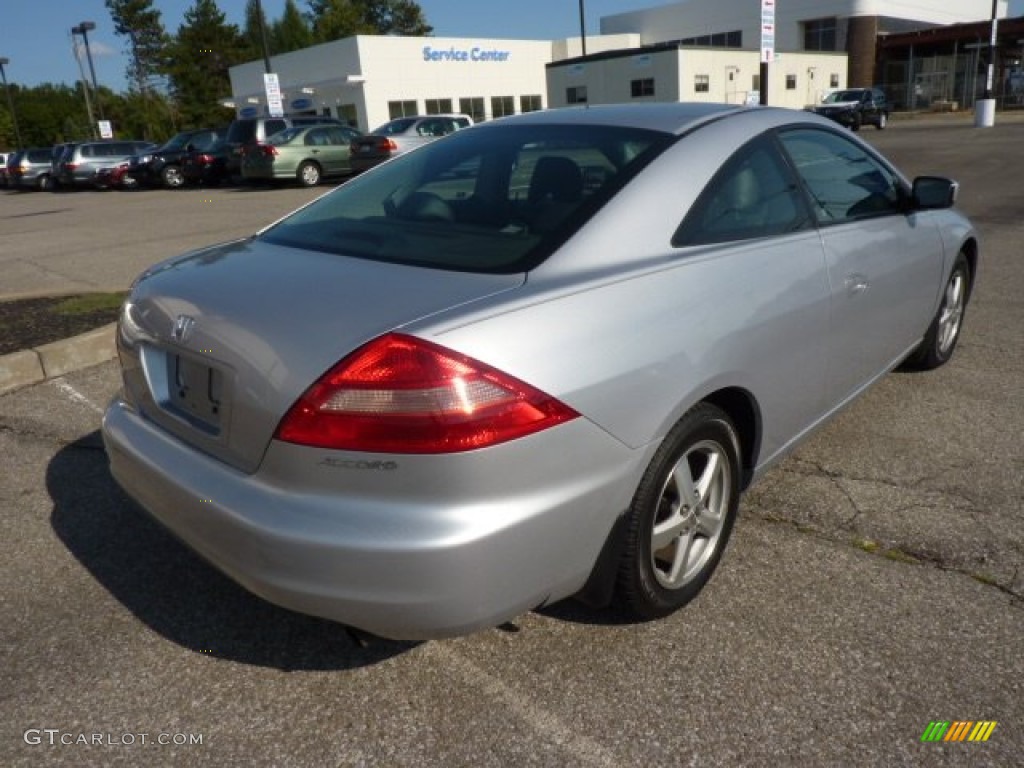 2003 Accord EX Coupe - Satin Silver Metallic / Black photo #7