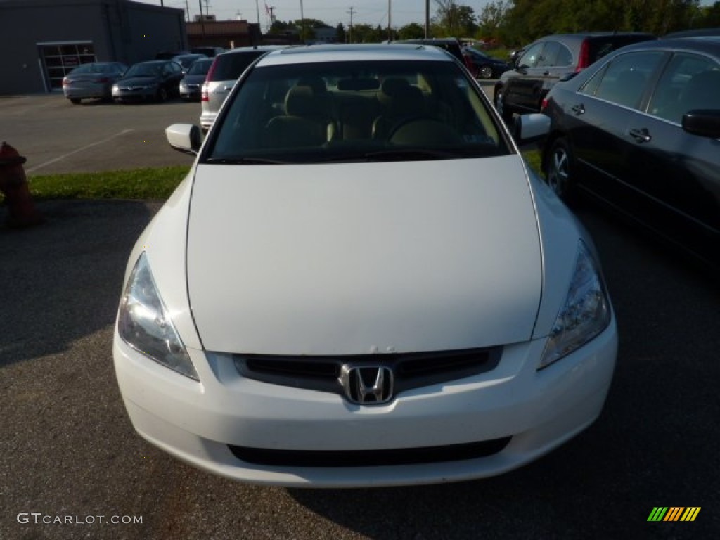 2003 Accord EX Sedan - Taffeta White / Ivory photo #2