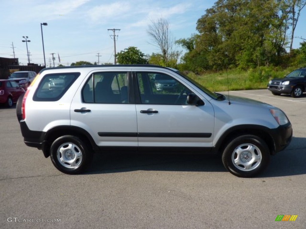 2003 CR-V LX 4WD - Satin Silver Metallic / Black photo #8