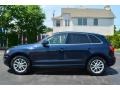 Deep Sea Blue Pearl Effect 2009 Audi Q5 3.2 Premium quattro Exterior