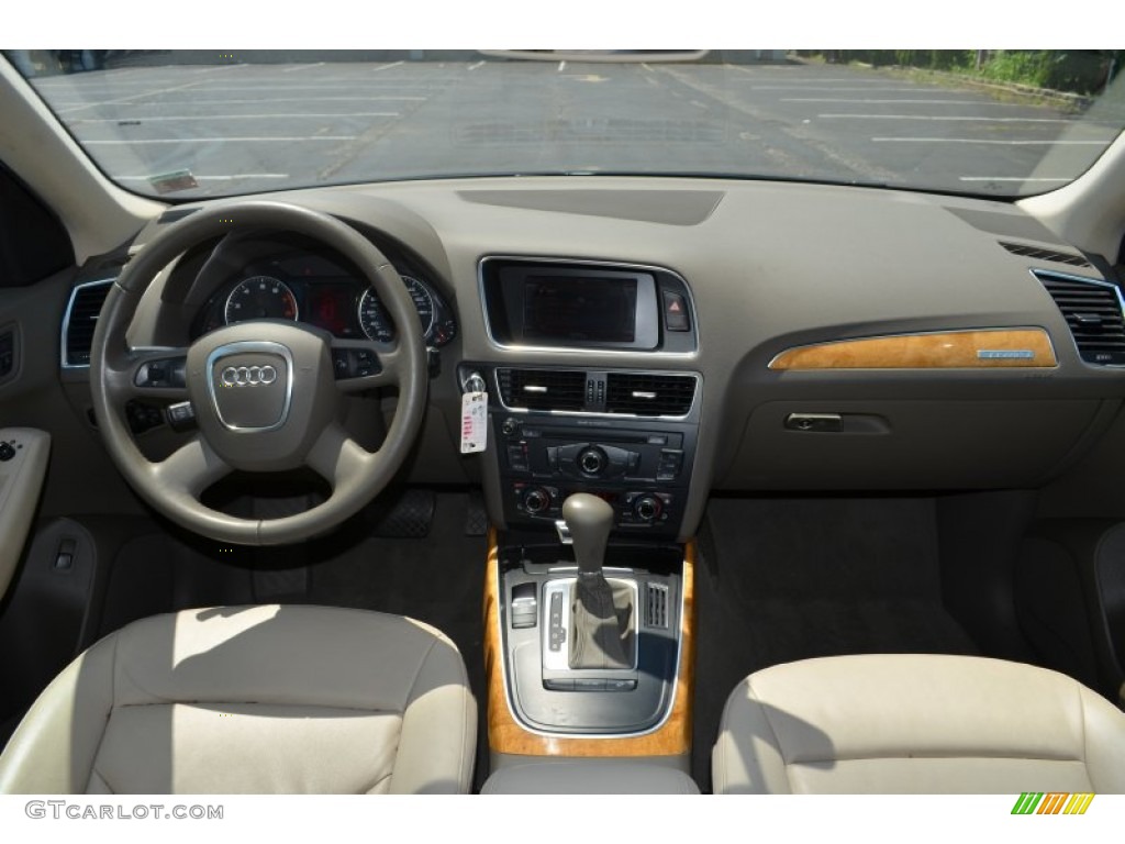 2009 Q5 3.2 Premium quattro - Deep Sea Blue Pearl Effect / Cardamom Beige photo #9