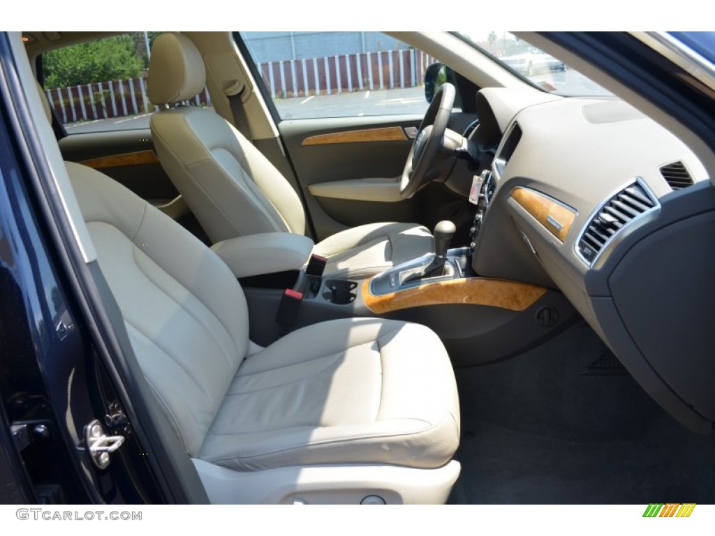 2009 Q5 3.2 Premium quattro - Deep Sea Blue Pearl Effect / Cardamom Beige photo #14