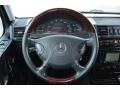 2004 Mercedes-Benz G Black Interior Steering Wheel Photo