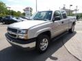 2004 Silver Birch Metallic Chevrolet Silverado 1500 Z71 Extended Cab 4x4  photo #3