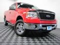 Bright Red 2008 Ford F150 XLT SuperCab 4x4