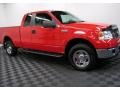 Bright Red - F150 XLT SuperCab 4x4 Photo No. 6