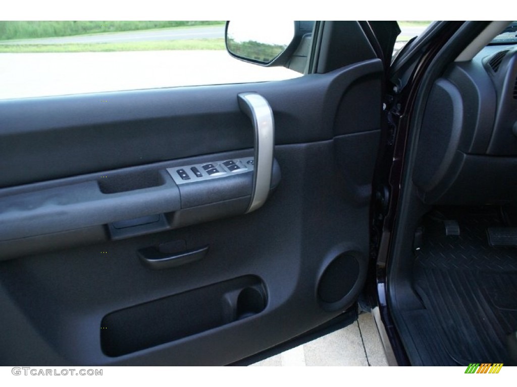 2008 Silverado 1500 LT Extended Cab - Dark Cherry Metallic / Ebony photo #16