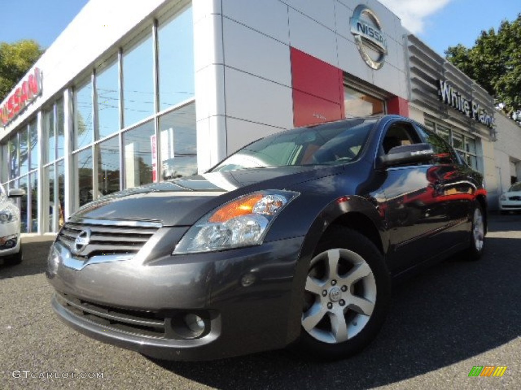 2009 Altima 3.5 SL - Precision Gray Metallic / Charcoal photo #1