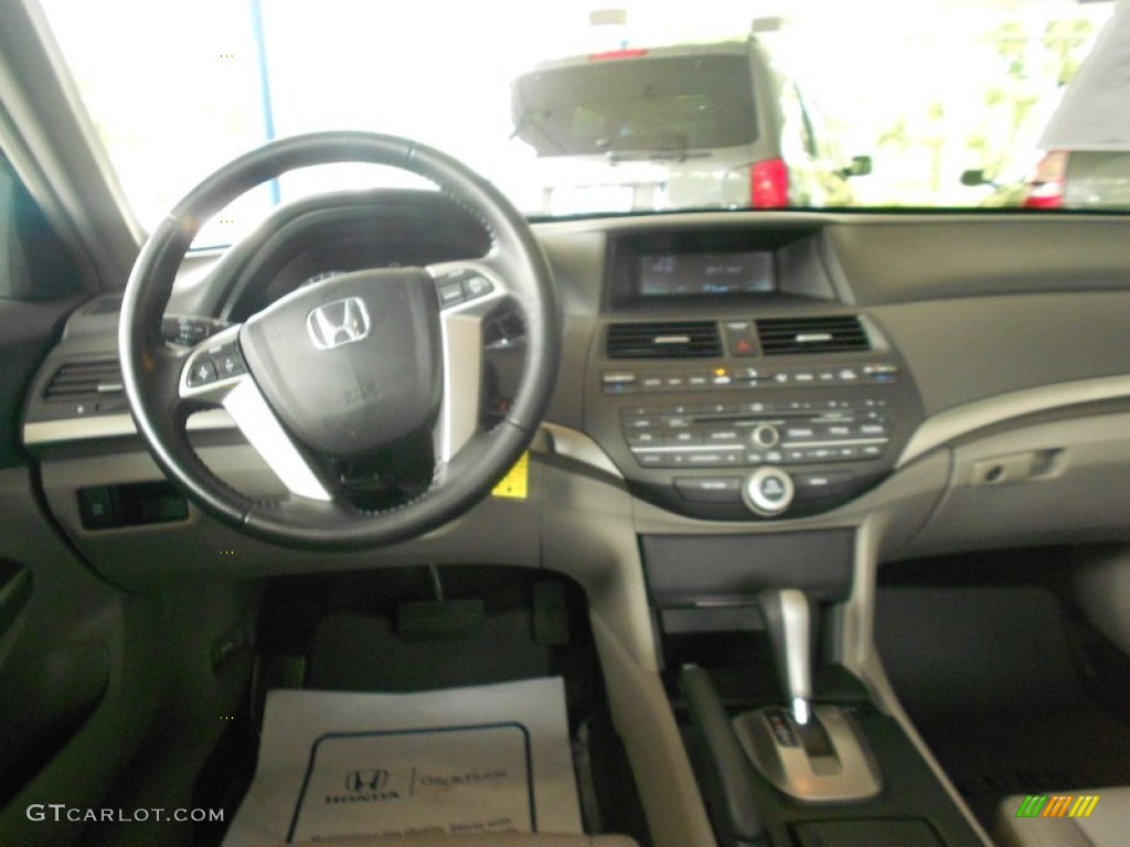 2009 Accord EX-L Sedan - Belize Blue Pearl / Gray photo #5