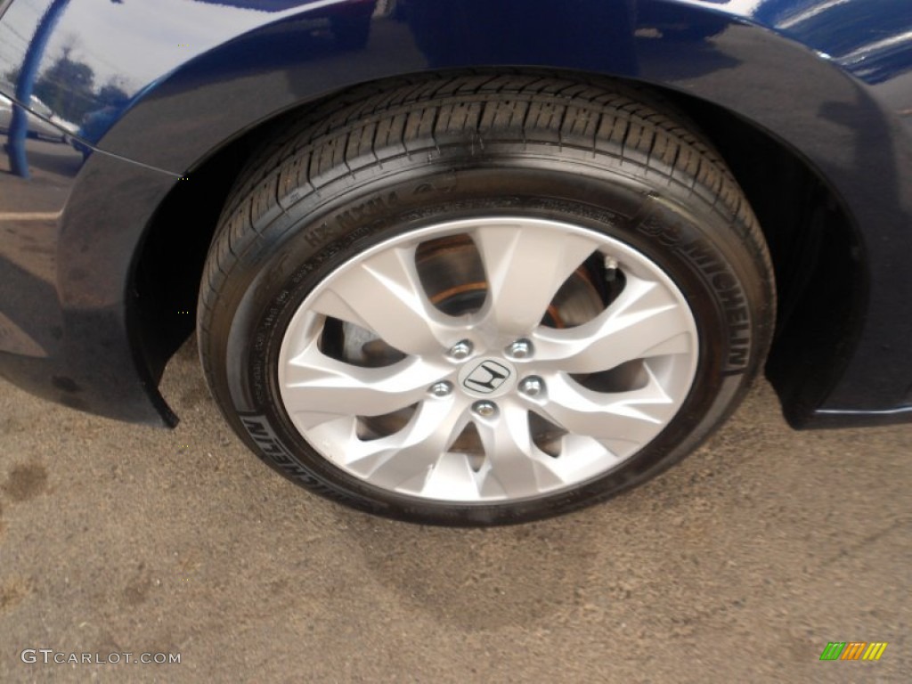 2009 Accord EX-L Sedan - Belize Blue Pearl / Gray photo #10