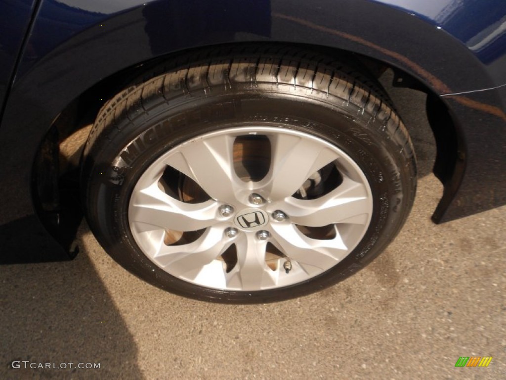 2009 Accord EX-L Sedan - Belize Blue Pearl / Gray photo #11