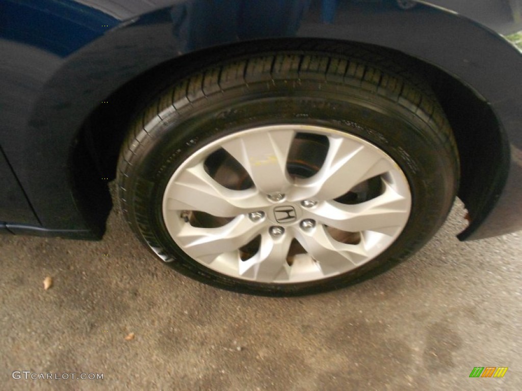 2009 Accord EX-L Sedan - Belize Blue Pearl / Gray photo #13