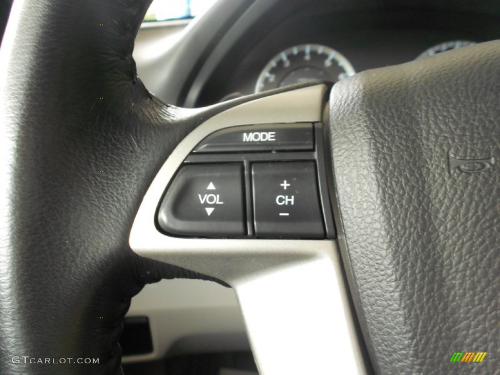 2009 Accord EX-L Sedan - Belize Blue Pearl / Gray photo #20