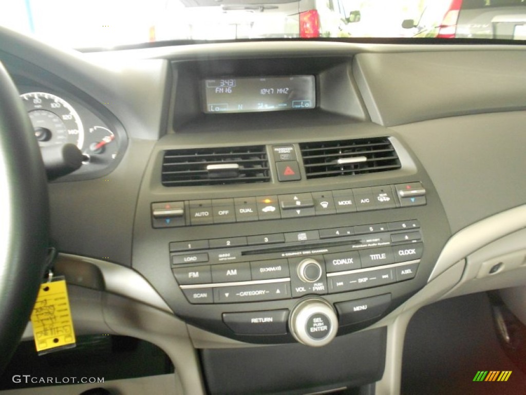 2009 Accord EX-L Sedan - Belize Blue Pearl / Gray photo #26