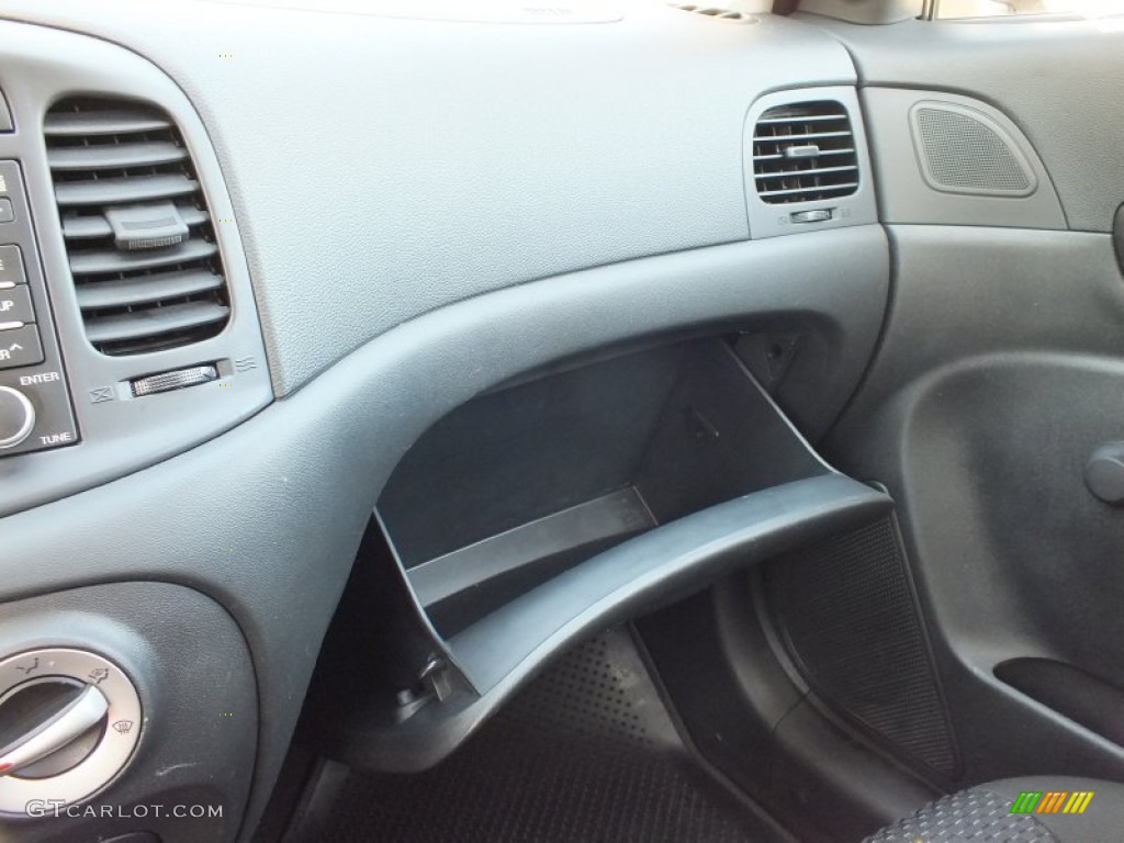2011 Accent GS 3 Door - Charcoal Gray / Black photo #32