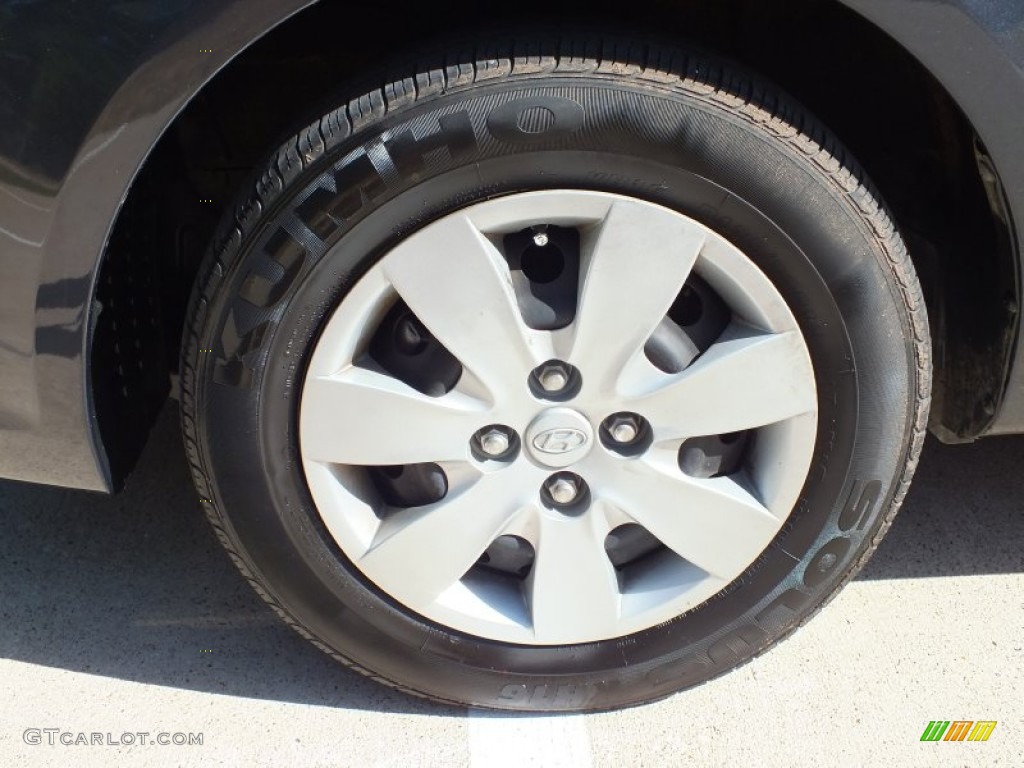 2011 Accent GS 3 Door - Charcoal Gray / Black photo #52