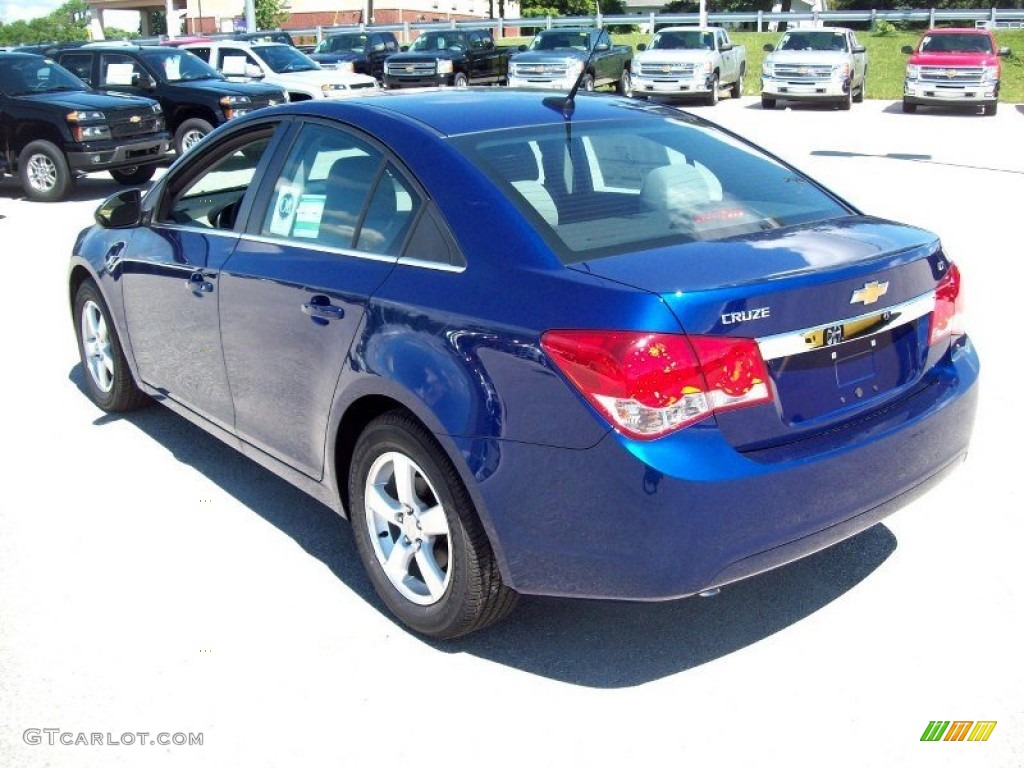 Blue Topaz Metallic 2012 Chevrolet Cruze LT Exterior Photo #70416151