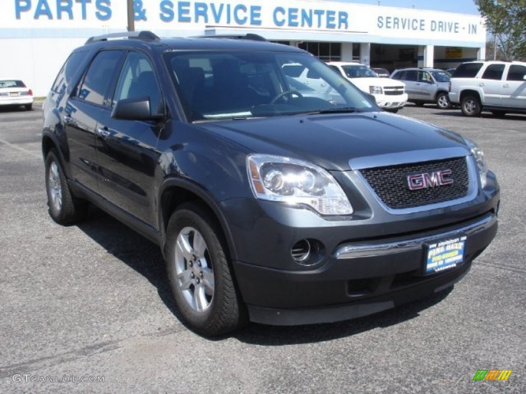 2011 Acadia SL - Cyber Gray Metallic / Ebony photo #3