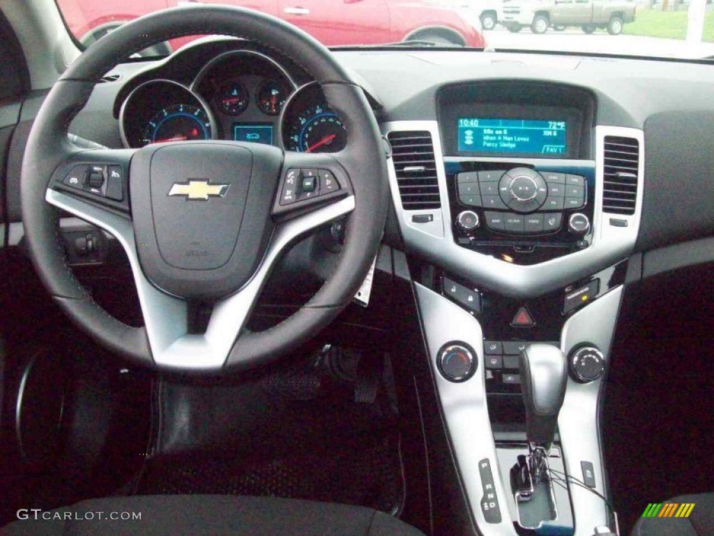 2012 Chevrolet Cruze LT Jet Black Dashboard Photo #70416193