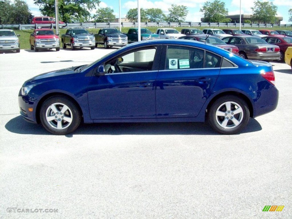 Blue Topaz Metallic 2012 Chevrolet Cruze LT Exterior Photo #70416244
