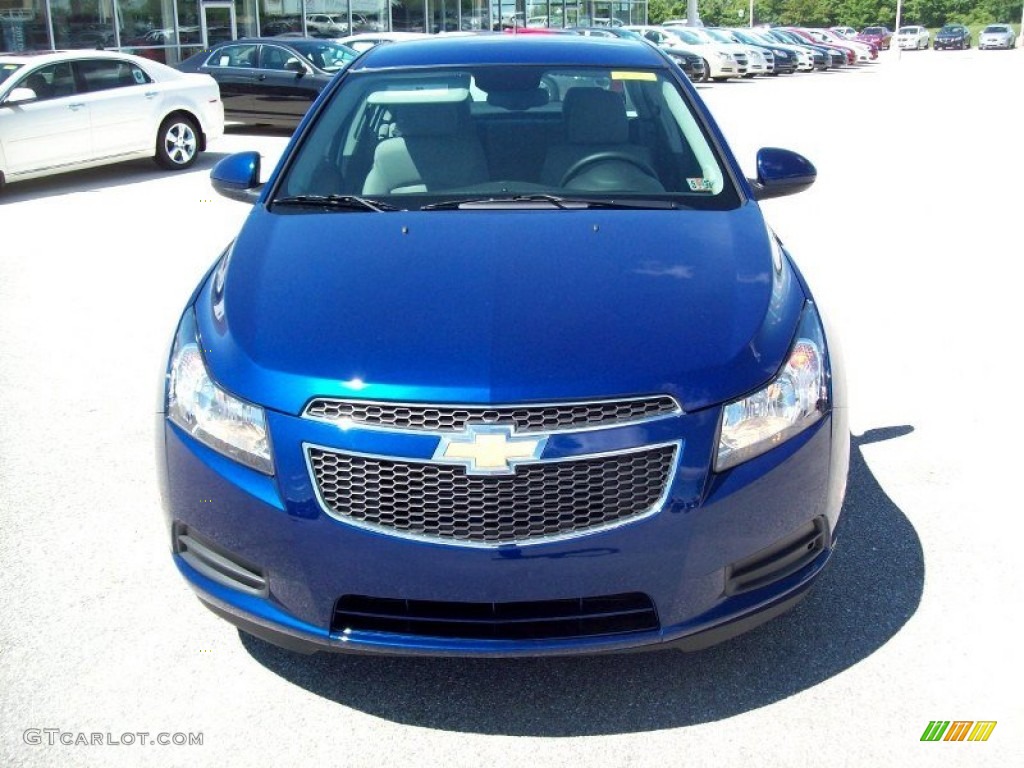 Blue Topaz Metallic 2012 Chevrolet Cruze LT Exterior Photo #70416262