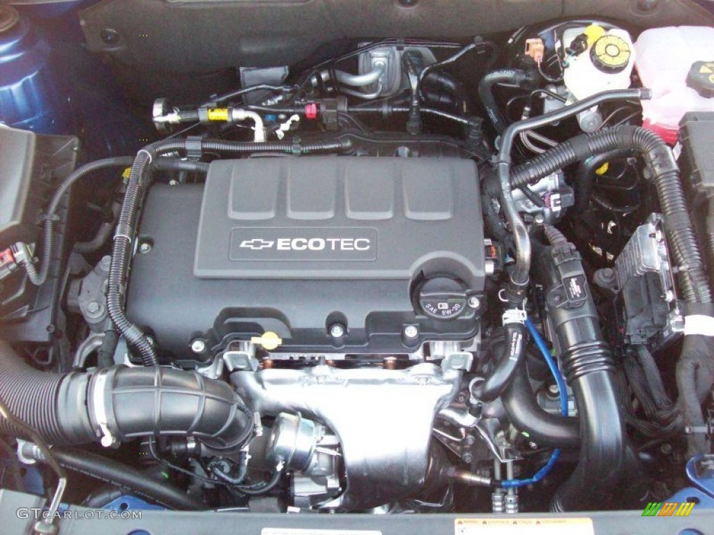 2012 Chevrolet Cruze LT 1.4 Liter DI Turbocharged DOHC 16-Valve VVT 4 Cylinder Engine Photo #70416280