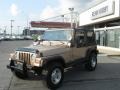 2000 Desert Sand Pearl Jeep Wrangler Sport 4x4 #70407283